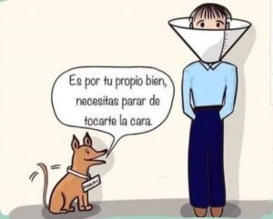 No te toques la cara