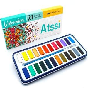 Caja de acuarelas 24 colores